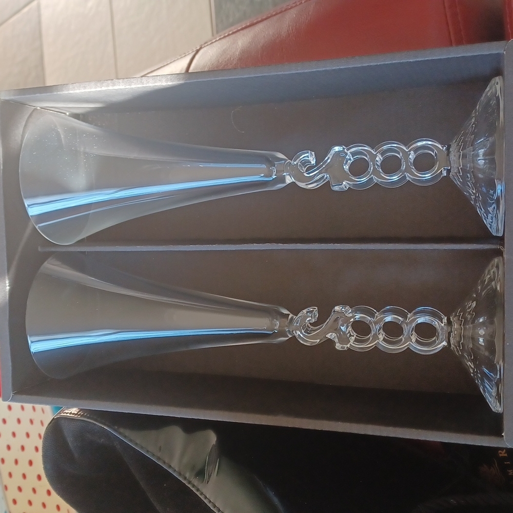 Cristal D'Arques Millennium ‘2000’ Champagne Flute